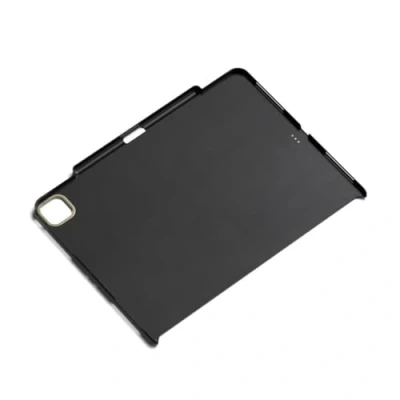 Afbeelding van SATECHI iPad Pro Hoes 12.9 inch (3e Gen, 4e M1 en M2) Magnetische VeGaNLeren met opladen voor Apple Pencil 2 Compatibel Folio/Magic Toetsenbord Zwart