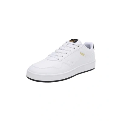 Afbeelding van Puma Court Classic heren sneakers wit Maat 48 Uitneembare zool