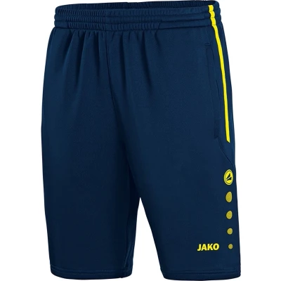 Afbeelding van JAKO Trainingsshort Active Marine/fluogeel