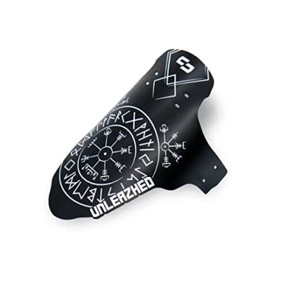 Afbeelding van unleazhed M01 Mountainbike Mudguard spatbord beschermt tegen modder en vuil Made in Germany