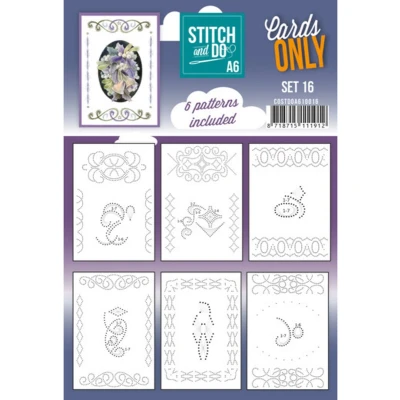 Afbeelding van Stitch and Do Cards Only Set 16