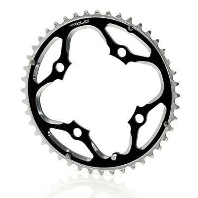 Afbeelding van XLC Chainring CR A01 9 Gears 44t Black/Silver BCD 104mm