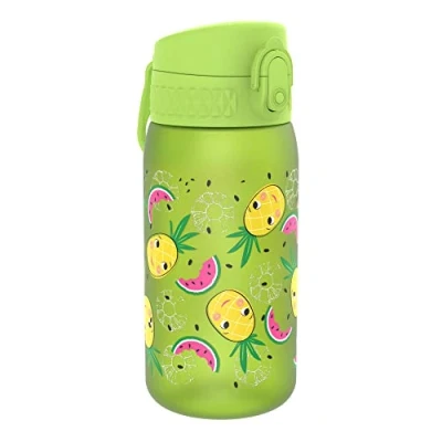 Afbeelding van Ion8 Lekvrije Waterfles Kinderen, BPA vrij, Ananas, 350ml (12oz)