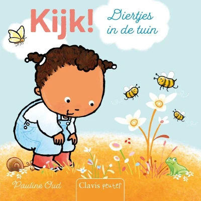Afbeelding van Kijk! Diertjes in de tuin (Hardback)