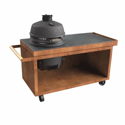 Afbeelding van Kamado Table Corten 150 PRO+ Donker Grijs Keramiek