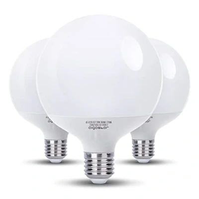 Afbeelding van Aigostar E27 LED Lamp G120, 20W in plaats van 129W gloeilamp, Bulb warm wit 3000K, 2060lm, stralingshoek 180, AC 230V Geschikt Voor Zoals Kroonluchters, Wandlamp, Bureaulamp, 3 stuks