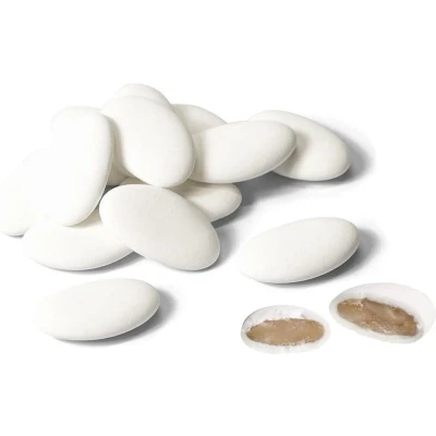 Afbeelding van Chocolade Dragee Wit 900 Gram