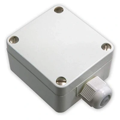 Afbeelding van iOVEO 206AF02201 buitentemperatuur meetomvormer met sensor PT1000, externe actief, 0 10V of 4 20mA uitgang