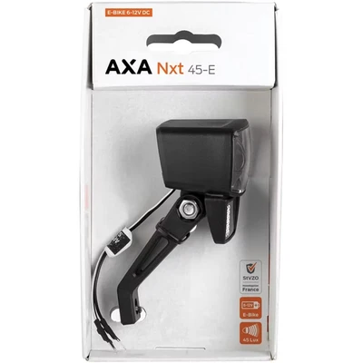 Afbeelding van Axa NXT45 koplamp e bike BikeTotaal.nl Zwart