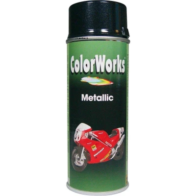 Afbeelding van Colorworks Spuitbus Metallic Black 400ML