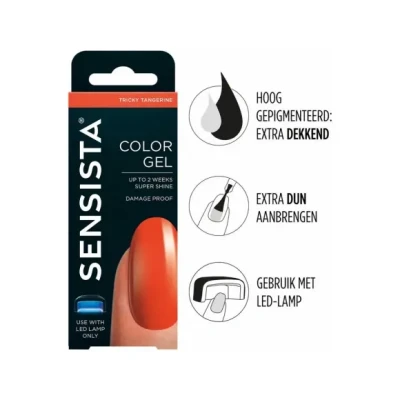 Afbeelding van Sensista Color Gel Tricky Tangerine 7.5ml