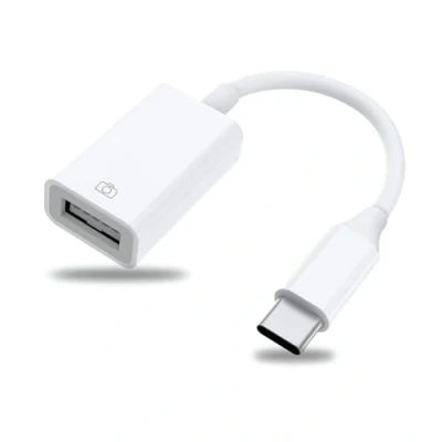Afbeelding van ICOVERI Adapter USB C naar 3.0, stekker A aansluiting OTG, Thunderbolt 3, camera adapter, compatibel met iPhone 15, MacBook, iPad en meer type apparaten