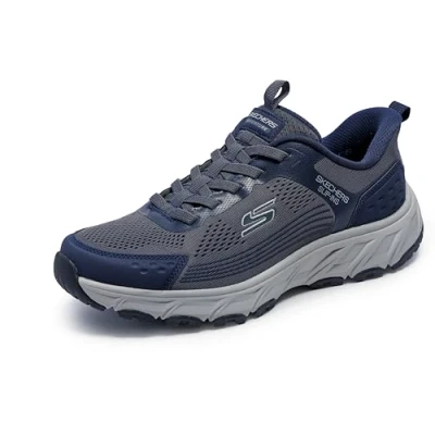 Afbeelding van Skechers Heren Hillcrest 2.0 Sneaker, Navy, 13 UK, marineblauw, 48.5 EU