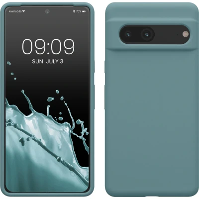 Afbeelding van kwmobile telefoonhoesje geschikt voor Google Pixel 7 Hoesje met siliconen coating Smartphone case in antieksteen