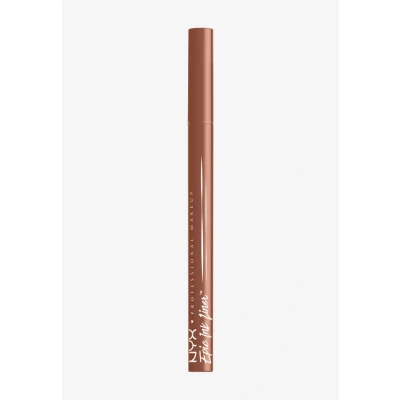 Afbeelding van NYX Professional Makeup Epic Ink Liner Waterproof Eyeliner Intense Kleur Flexibele Punt Blijft Tot Wel 24 Uur Zitten Sterk Gepigmenteerd Vlekkenvrij Met Vegan Formule Nude Graham Cracker 1 ml