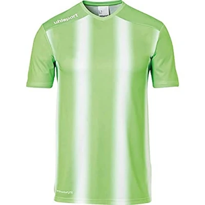 Afbeelding van Uhlsport Stripe 2.0 Shirt Korte Mouw Kinderen Fluo Groen / Wit Maat: 128