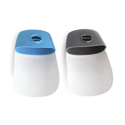 Afbeelding van Prince Lionheart Reach It Kraanverlenger Kinderen Handwas 2 Pack Flexibel voor de meeste kranen Verwijderbaar Anti microbieel Minder Knoeien Grey &amp; Blue