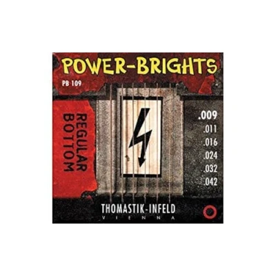 Afbeelding van PB109 E snaren 09 42 Power Brights light