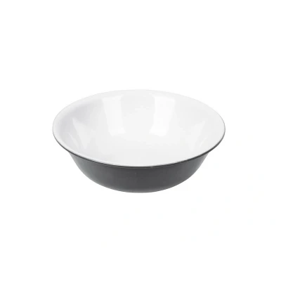 Afbeelding van Bo Camp Melamine Kom 2 Tone Grijs