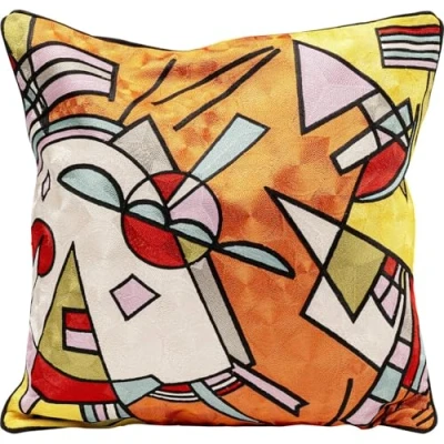 Afbeelding van Kussen Art Line oranje Kare Design
