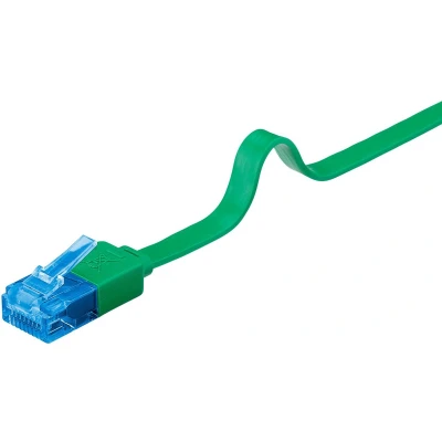Afbeelding van Wentronic CAT6A Netwerkkabel RJ45 Groen 0.5 m