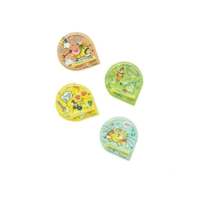 Afbeelding van Unique Party 84774 Pin Ball Game Bag Fillers, Pack van 4