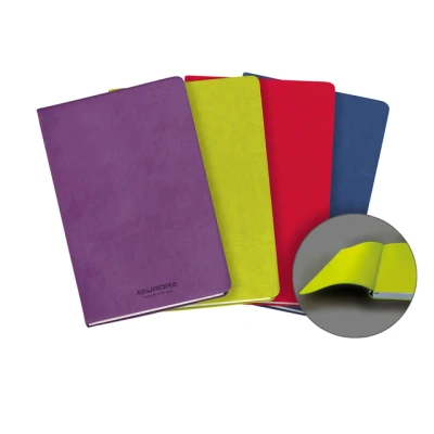 Afbeelding van Notitieboek Aurora Capri A5 192blz lijn 80gr assorti