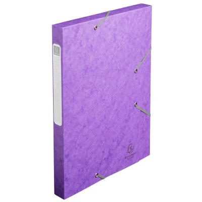 Afbeelding van Exacompta Ref. 18515H Cartobox Glossy kaartenbak, 25 mm rug, A4 lila