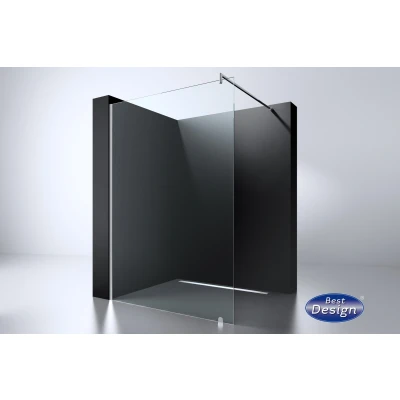Afbeelding van Best Design Erico inloopdouche 105 107 x 200 cm Nano glas 8 mm