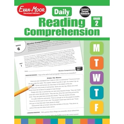 Afbeelding van Daily Reading Comprehension Comprehension, Grade 2 Teacher Edition
