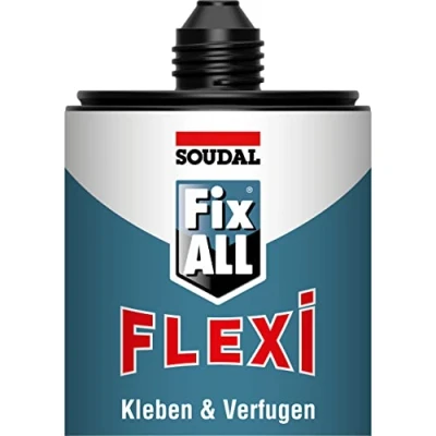 Afbeelding van SOUDAL Fix ALL FLEXI, universele lijm, 290 ml, grijs, met clipmondstuk