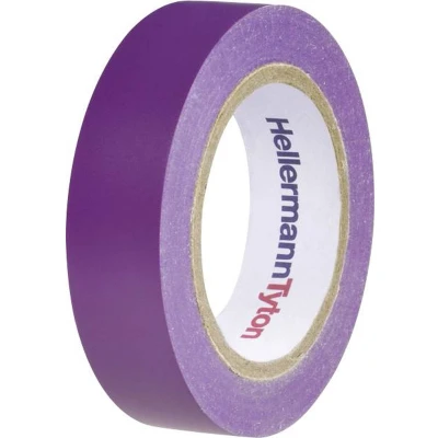 Afbeelding van HellermannTyton HelaTape Flex 15 710 00109 Isolatietape Violet (l x b) 10 m mm 1 stuk(s)