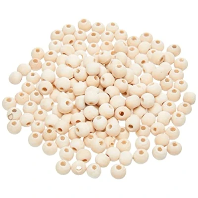 Afbeelding van Artemio delig. (O51180) 8 mm houten kralen, beige