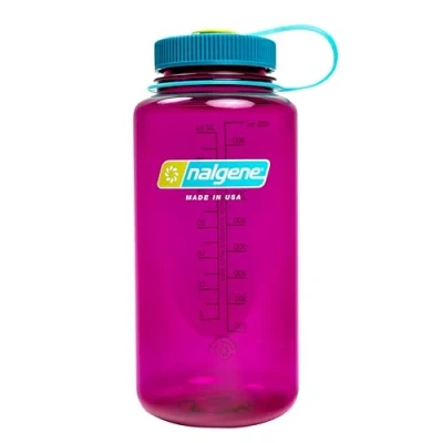 Afbeelding van Waterfles Nalgene Wide Mouth 1000 ml Eggplant
