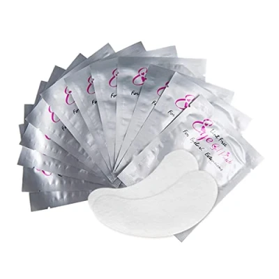 Afbeelding van Lunamoon 100 paar oogpads voor Wimperverlenging Wimperverlengpads Wimperpads Ooggelpads Wimperextensions Gel Verlenging