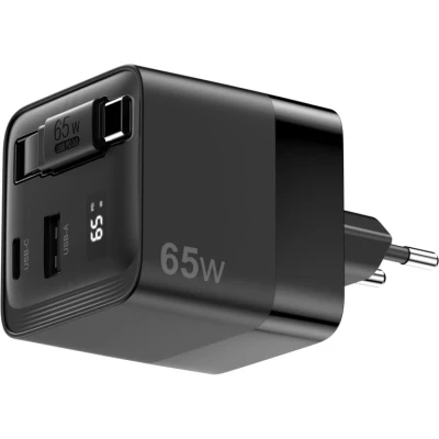 Afbeelding van Sitecom SiCo 65W PD Wall Charger+ 0.80mCableLED