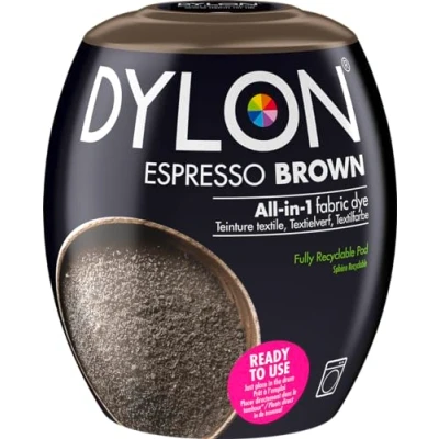 Afbeelding van Dylon Espresso Brown All in 1 Textielverf