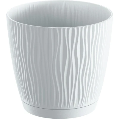 Afbeelding van Prosperplast Plantenpot kunststof wit D19 x H17,5 cm Plantenpotten
