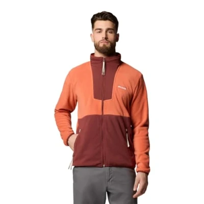Afbeelding van Columbia Men&#039;s Sequoia Grove Full Zip Fleece, Fleece Jacket, Tuscan/Spice, XL