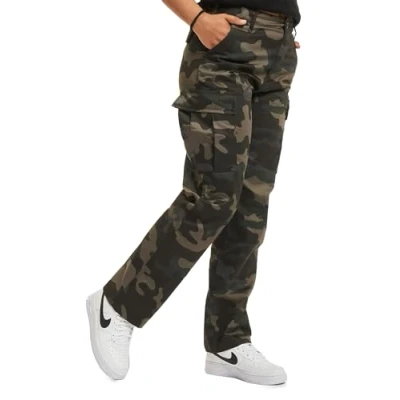 Afbeelding van Brandit Cargobroek voor kinderen, Maat: 122/128, Dark camouflage