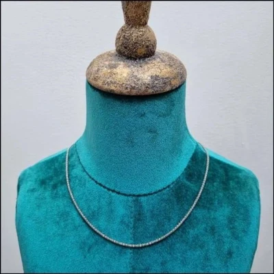 Afbeelding van Aramat Jewels Halskettingen RVS Zilverkleurige Popcorn Ketting 60cm / 2mm