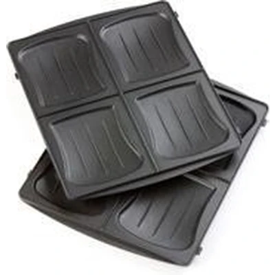 Afbeelding van DOMO DO9046C CP Set bakplaten tosti / croque voor