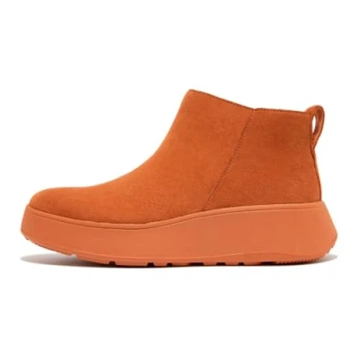 Afbeelding van Fitflop Vrouwen F Mode Suede Enkellaars, Lichtbruin, 40 EU