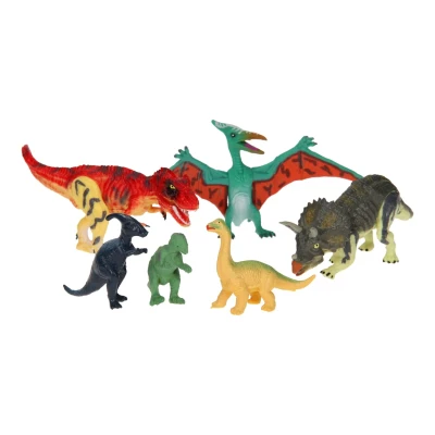 Afbeelding van King Me World Luxe Dino Speelset Klein, 6dlg.