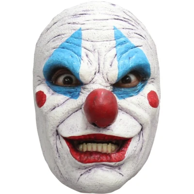Afbeelding van Partychimp Clown Gezichts Masker Halloween voor bij Kostuum Volwassenen Scary Killer Latex One size
