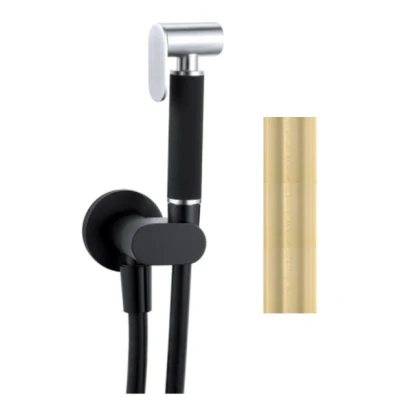 Afbeelding van Waterevolution Flow Bidet handdoucheset PVD licht goud T1626WGE
