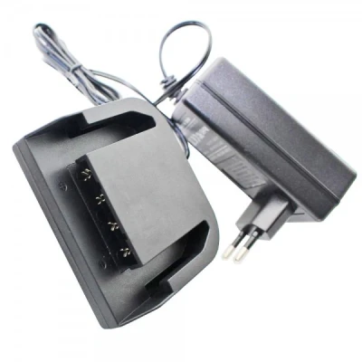Afbeelding van AccuCell snellader geschikt voor AEG gereedschapsbatterij 1,2 tot 18 volt NiMH, Li ion L1815R batterij en L1830R