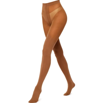 Afbeelding van Merry Style MS GB 389 Dames Panty 60 DEN Overknee Look Polyamide Cappuccino S
