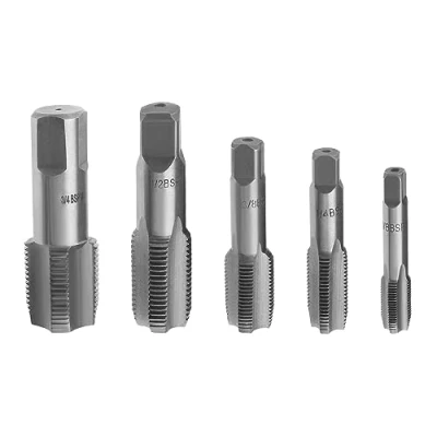 Afbeelding van 5 Stks BSP 55 Graden Pijp Tap Cilindrische Draad Kranen Fit Voor G1/8 G1/4 G3/8 G1/2 G3/4 Draden Lager Stalen Tool