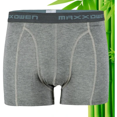 Afbeelding van Boru Bamboo Maxx Owen boxershorts Grijs XL